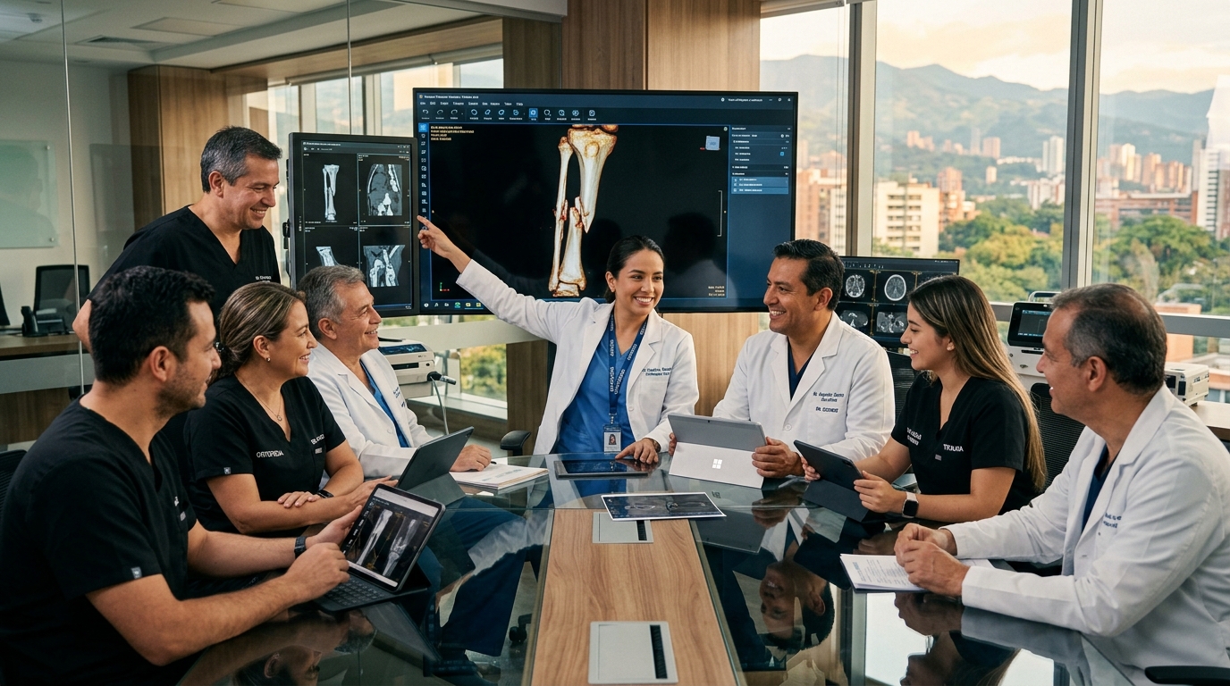 Cuerpo Médico Especializado de Traumacentro Medellín